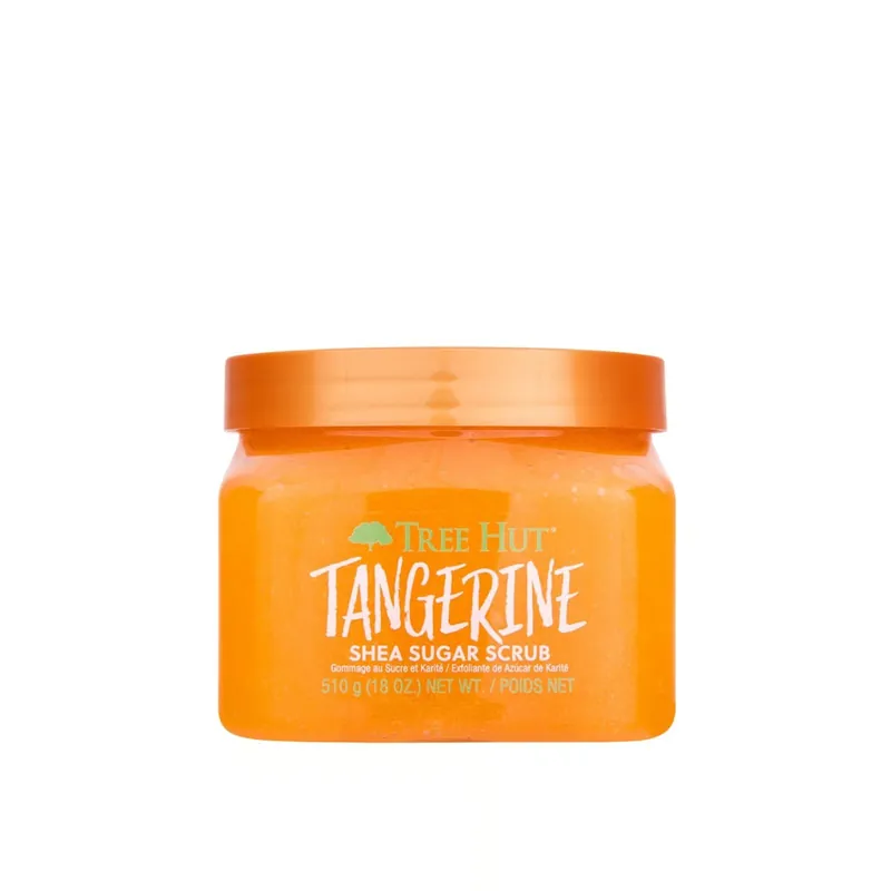 Pikatoimitus Tree Hut Tangerine Shea -sokerikuorinta 510g Suomi Toimitus