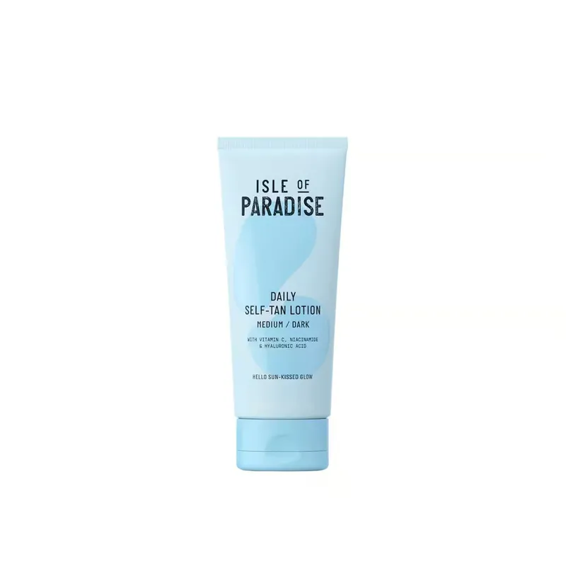 Isle of Paradise Daily Self-Tan Lotion Medium/Dark 185ml Suomi Toimitus Turvallinen Maksu