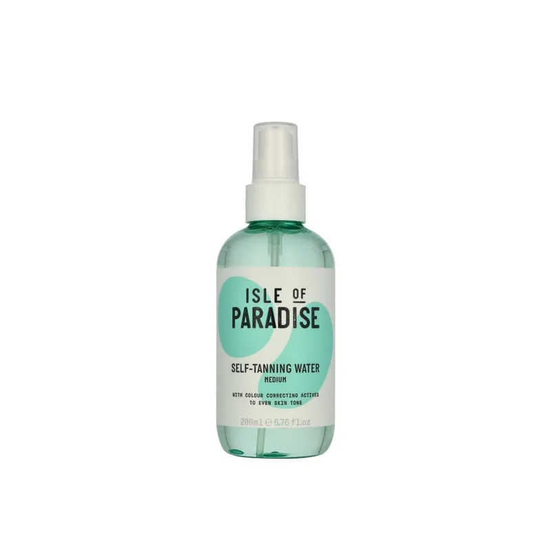 Isle of Paradise Self-Tanning Water Medium 200ml Suomi Toimitus Uusi Kokoelma
