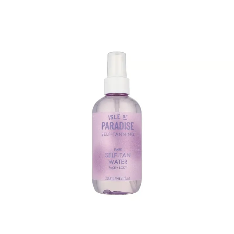 Suoraan Valmistajalta Isle of Paradise Self-Tanning Water Dark 200ml Suomi Toimitus
