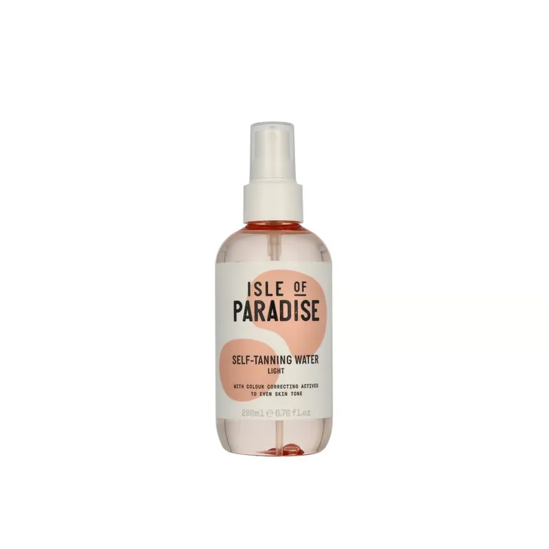 Isle of Paradise Self-Tanning Water Light 200ml Suomi Toimitus Sertifioitu