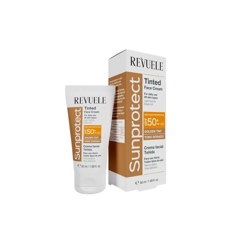 Halpa Revuele Sunprotect Sävyttävä Kasvovoide SPF50+ Golden Tint 50ml Suomi Toimitus