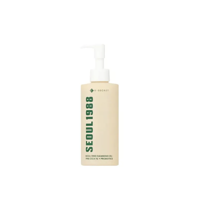 K-SECRET SEOUL 1988 Puhdistusöljy Pine Cica 1 % + Probiootit 200ml Suomi Toimitus Alkuperäinen