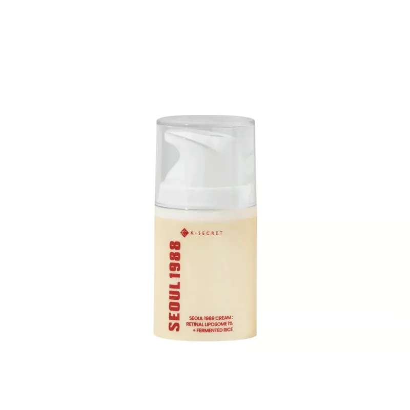 Tukkuhinta K-SECRET SEOUL 1988 -Voide Retinaali-Liposomi 1 % + Fermentoitu Riisi 50ml Suomi Toimitus