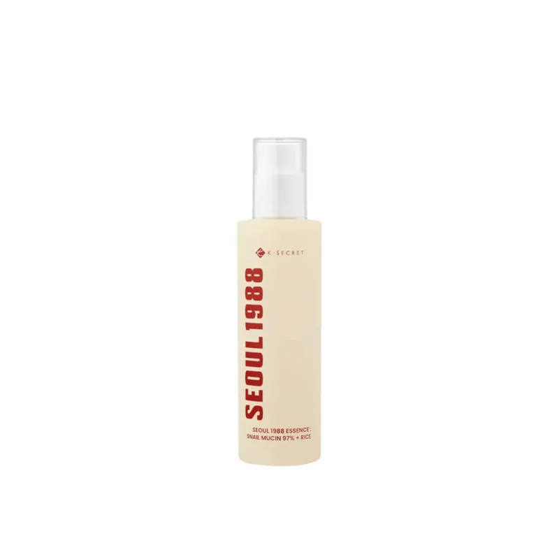 Turvallinen Maksu K-SECRET SEOUL 1988 Etanmehiläisen Limalietteen 97 % + Riisin Essence 100ml Suomi Toimitus