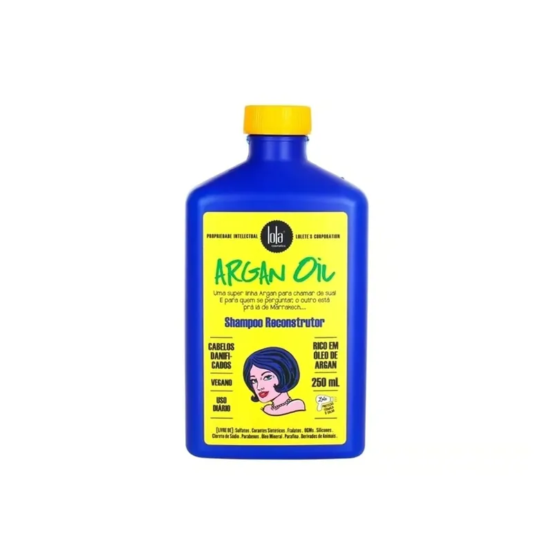 Lola Cosmetics Argan Oil Repair Korjaava Shampoo 250ml Suomi Toimitus Tehdashinta