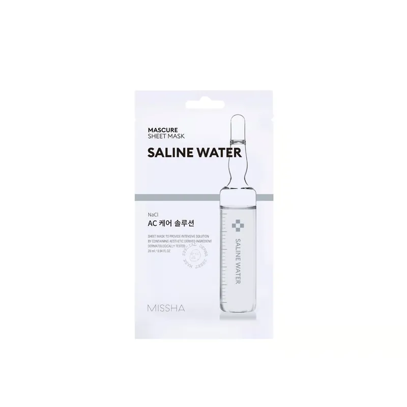 Missha Mascure Ac Care Solution Saline Water -kangasnaamio 28ml Suomi Toimitus Kuuma Tarjous