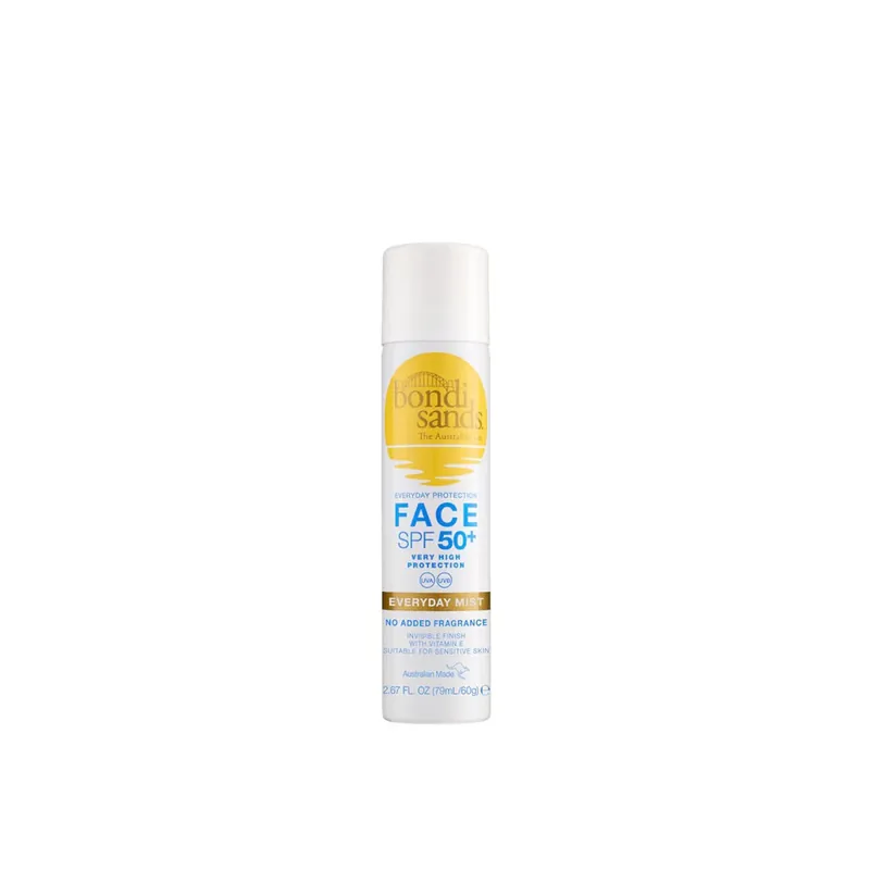 Bondi Sands Everyday Mist Aurinkosuoja Kasvoille SPF50+ 79ml Suomi Toimitus Edullinen