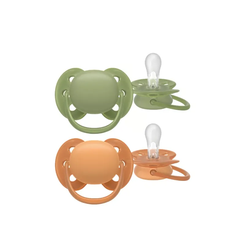 Philips Avent Ultra Soft Tutti 18kk+ Vihreä/Oranssi x2 Suomi Toimitus Alennettu
