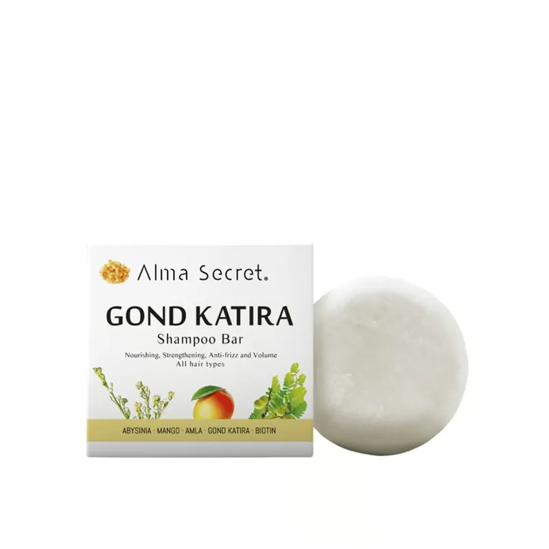 Heti Saatavilla Alma Secret Gond Katira Shampoopala 85g Suomi Toimitus