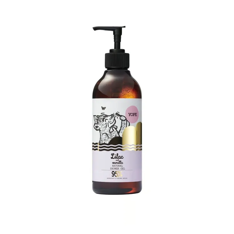 Alennettu Yope Lilac and Vanilla Luonnollinen Suihkugeeli 400ml Suomi Toimitus