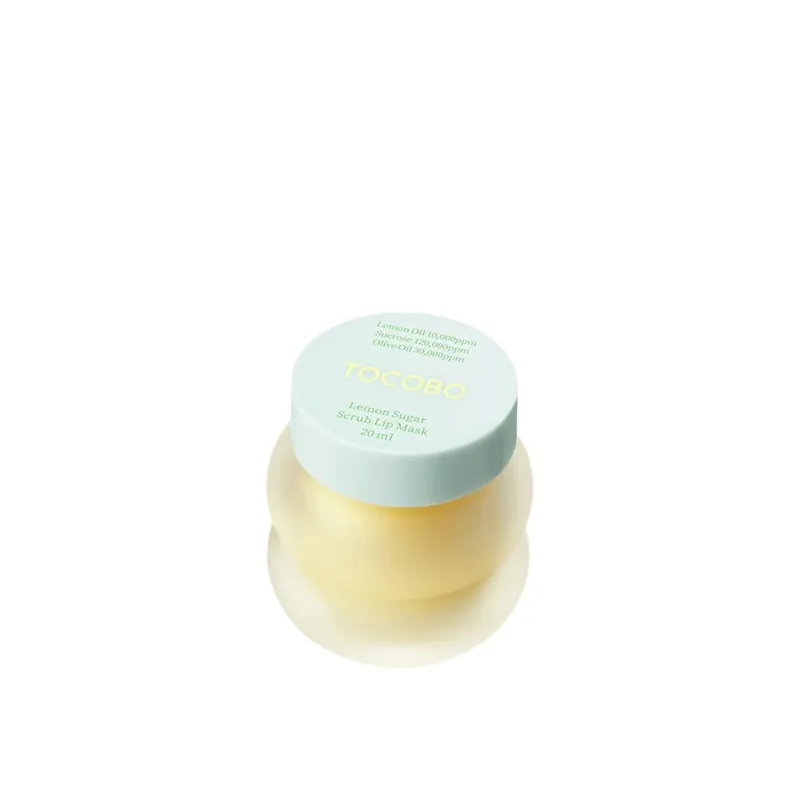 Sertifioitu TOCOBO Lemon Sugar Scrub Huulinaamio 20ml Suomi Toimitus