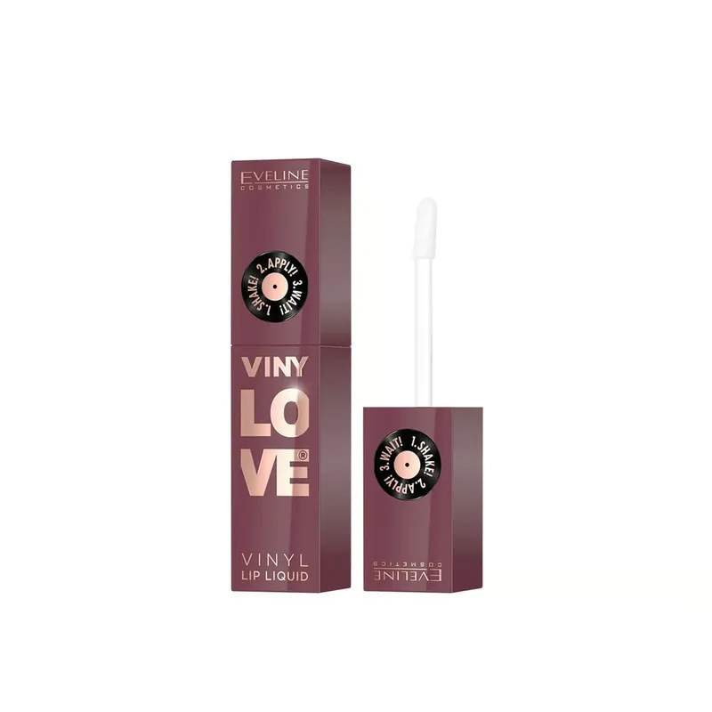 Vain Tänään Eveline Cosmetics Viny Love Vinyl Lip Liquid Nestemäinen Huulimeikki 08 Honey 4ml Suomi Toimitus