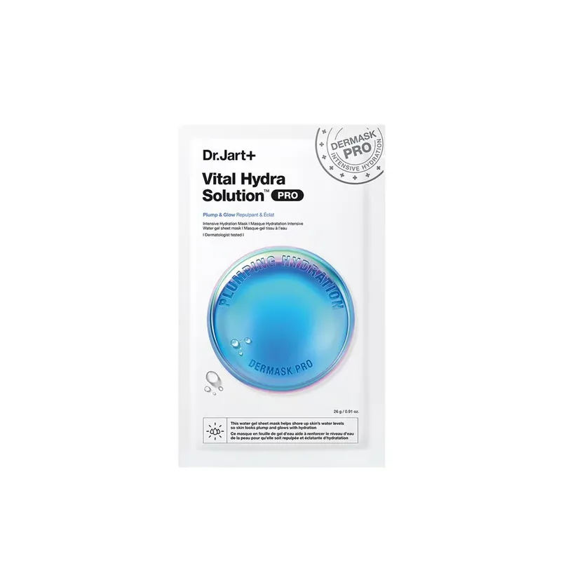 Tilaa Heti Dr.Jart+ Vital Hydra Solution Pro Plump & Glow Tehokosteuttava Naamio 26g Suomi Toimitus