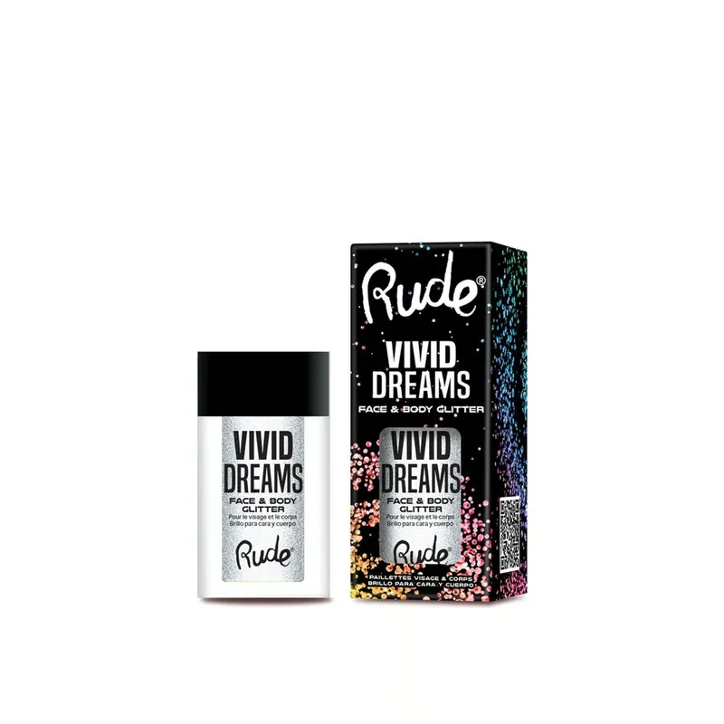 Rajoitettu Tarjous Rude Cosmetics Vivid Dreams Kasvo- Ja Vartaloglitter Parallel Universe 2.7g Suomi Toimitus