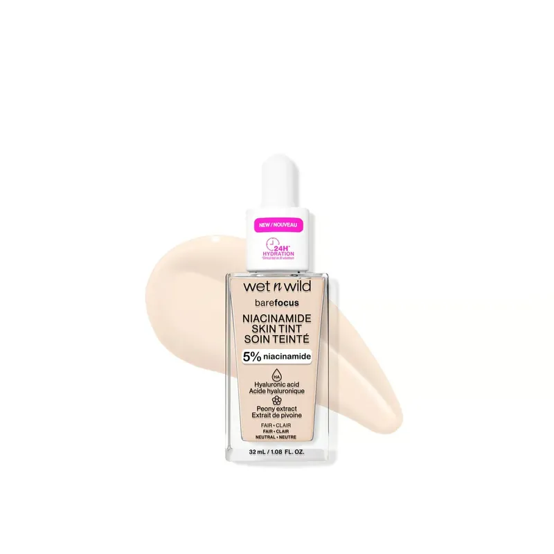 Ajankohtainen Wet n Wild Bare Focus Niacinamide Sävyttävä Kosteusvoide Fair 32ml Suomi Toimitus