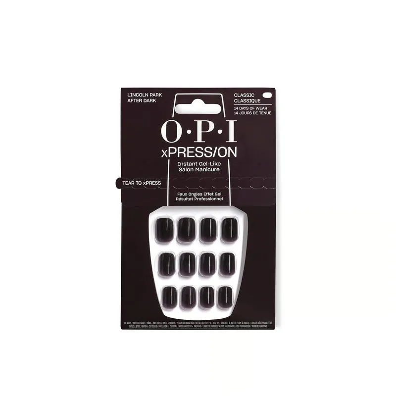 Viimeinen Mahdollisuus OPI xPress/On Iconic Shades Geelimäiset Liimattavat Tekokynnet Erittäin Lyhyet Classic Lincoln Park After Dark x30 Suomi Toimitus