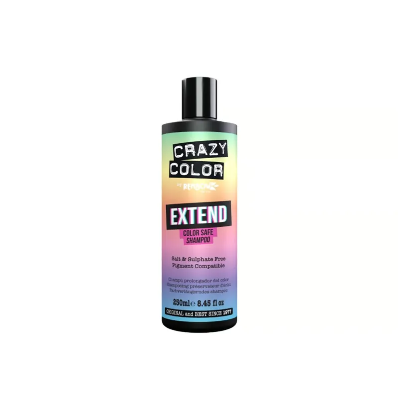 Crazy Color Extend Väriä Suojaava Shampoo 250ml Suomi Toimitus Uusi Malli