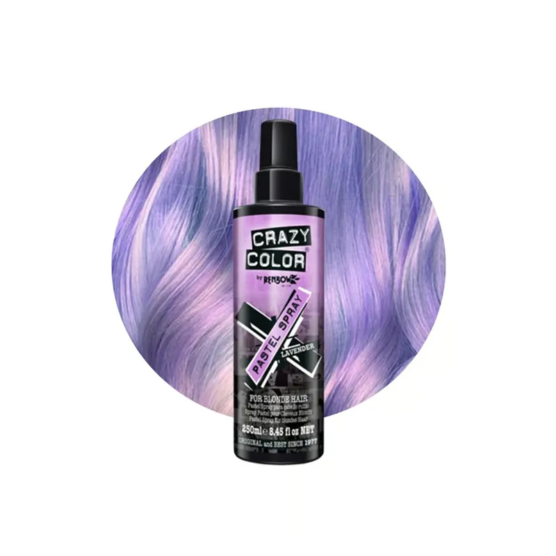 Eniten Myyty Crazy Color Pastel Suihke Lavender 250ml Suomi Toimitus