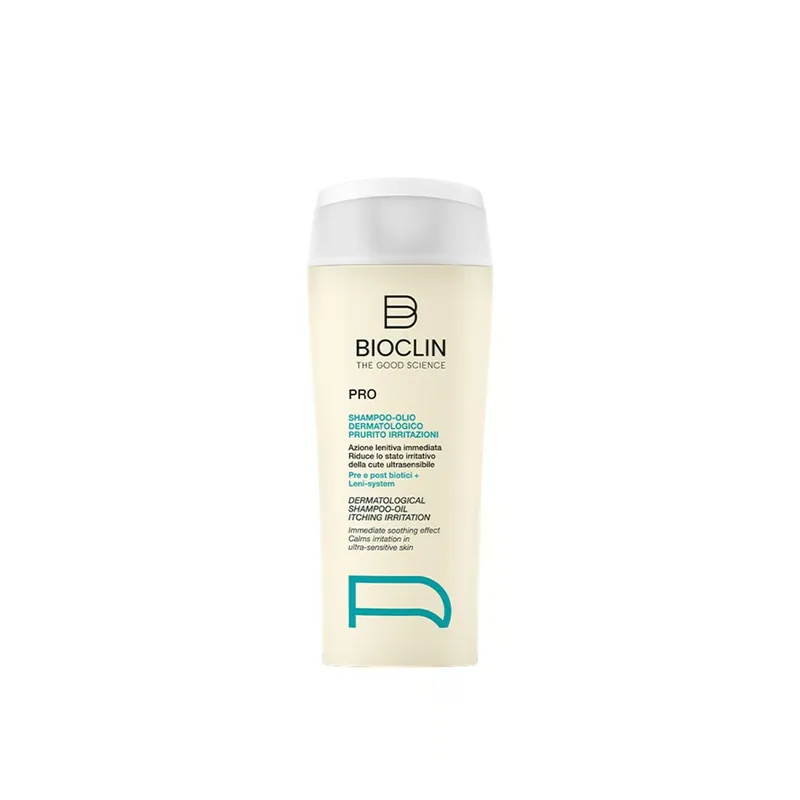 Bioclin Pro Dermatologinen Shampoo-Öljy Kutinaan ja Ärsytykseen 200ml Suomi Toimitus Halpa Hinta