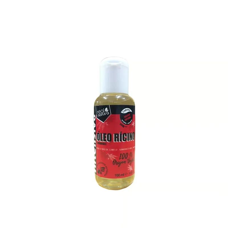 Viikonlopputarjous Real Natura Ricinusöljy + E-Vitamiini 100ml Suomi Toimitus