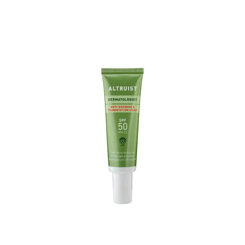 Paras Hinta Altruist Punakkuutta & Pigmentaatiota Ehkäisevä Kevyt Sävytetty Kasvovoide SPF50 30ml Suomi Toimitus