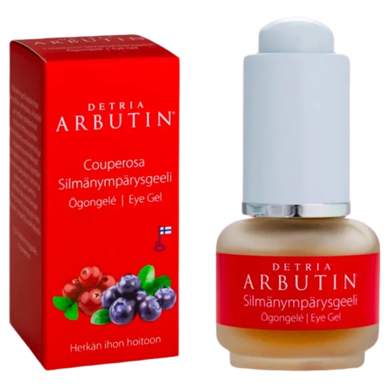 Detria Arbutin Silmänympärysgeeli Ajankohtainen