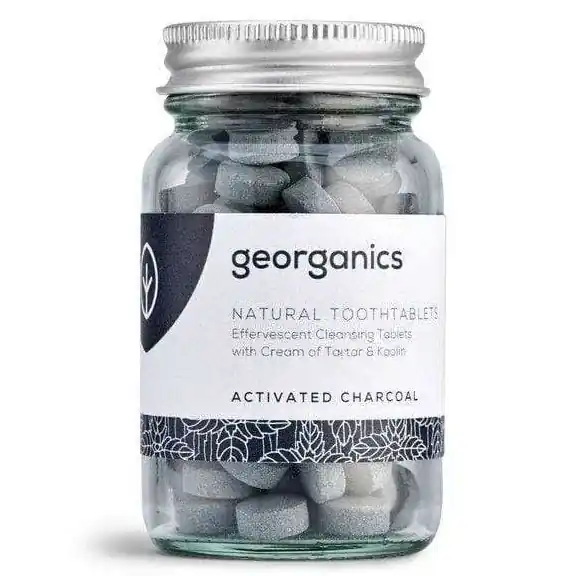 Alennus Georganics Hammastahnatabletit Aktiivihiili