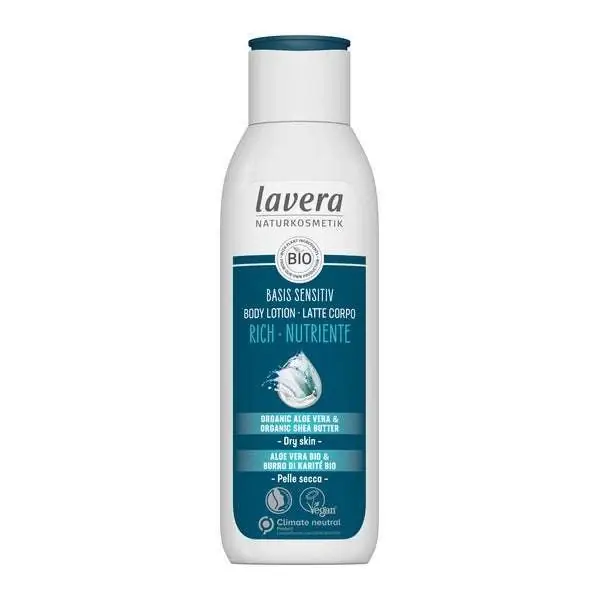 Lavera Basis Sensitiv Rich Body Lotion Aito