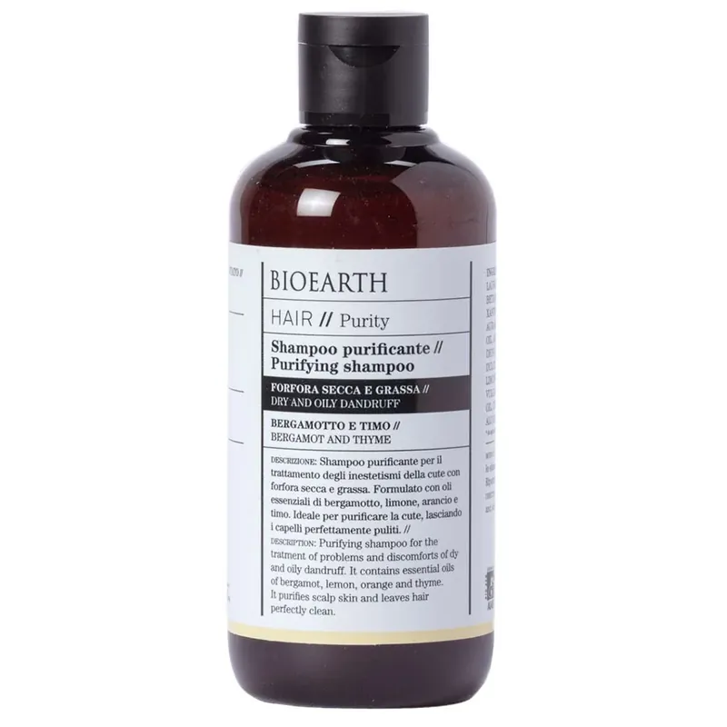 Bioearth HAIR 2.0 Puhdistava hilseshampoo Viimeinen Mahdollisuus