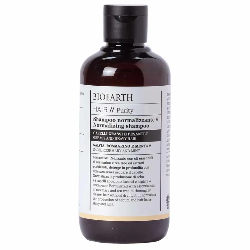 Aito Bioearth HAIR 2.0. Shampoo Rasvoittuville hiuksille