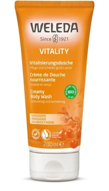 Osta Verkossa Weleda Sea Buckthorn Creamy Suihkuvoide