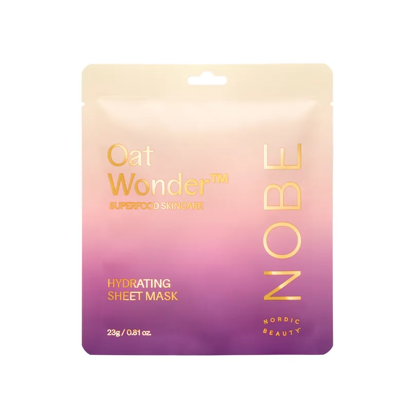 NOBE Oat Wonder® Hydrating Sheet Mask Korkea Laatu