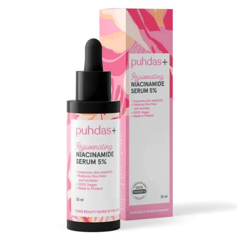 Turvallinen Maksu Puhdas+ Niacinamide 5 % Serum