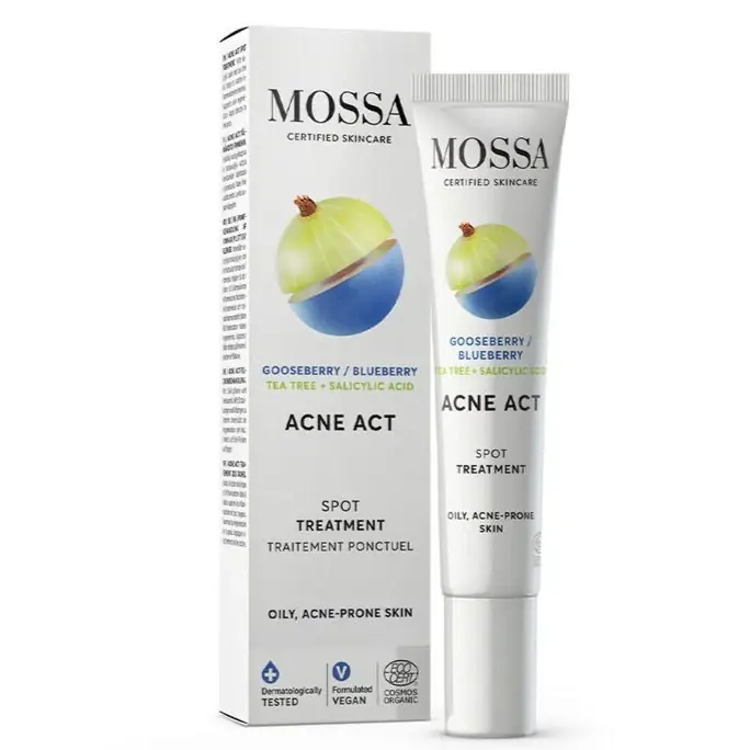 Mossa Acne Act Täsmätipat Epäpuhtauksiin Viikonlopputarjous