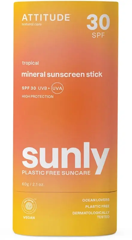 Eniten Myyty Sunly by Attitude Aurinkopuikko Tropical SPF30