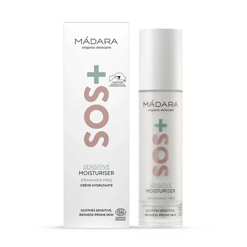 Madara SOS+ SENSITIVE Moisturiser Flash-Tarjous