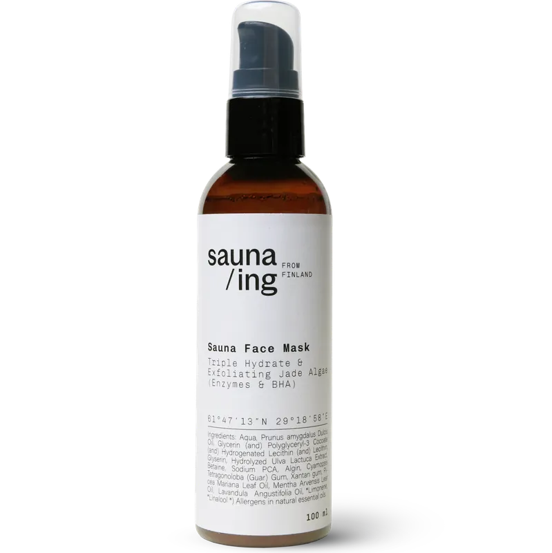 Alkuperäinen sauna/ing Sauna Face Mask