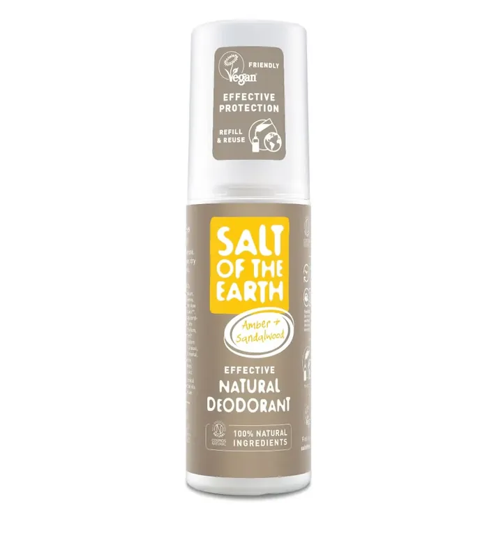 Salt of the Earth Spray Deodorantti Meripihka & Santelipuu Tilaa Heti
