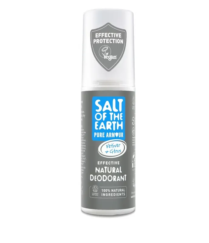 Heti Saatavilla Salt of the Earth Spray Deodorantti Vetiver & Sitrus