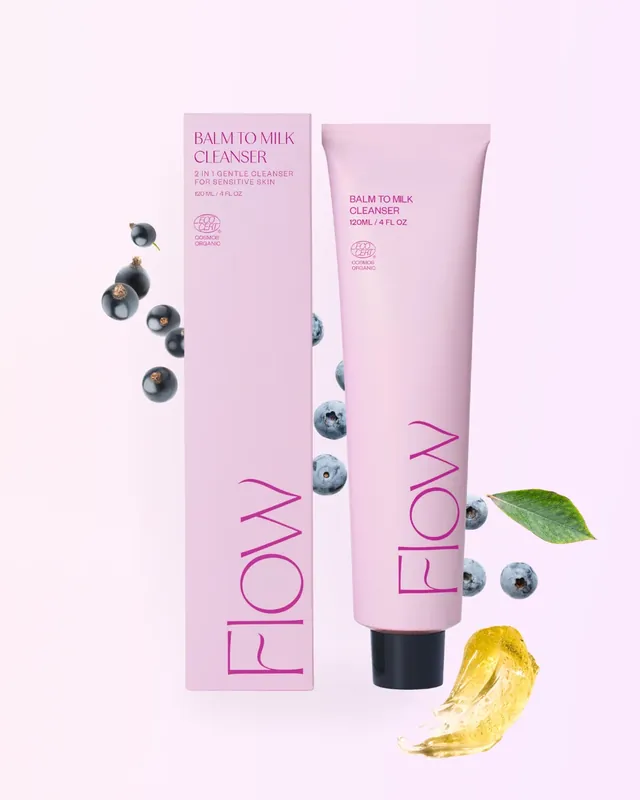 Ajankohtainen FLOW Cosmetics Balm to Milk Puhdistusvoide