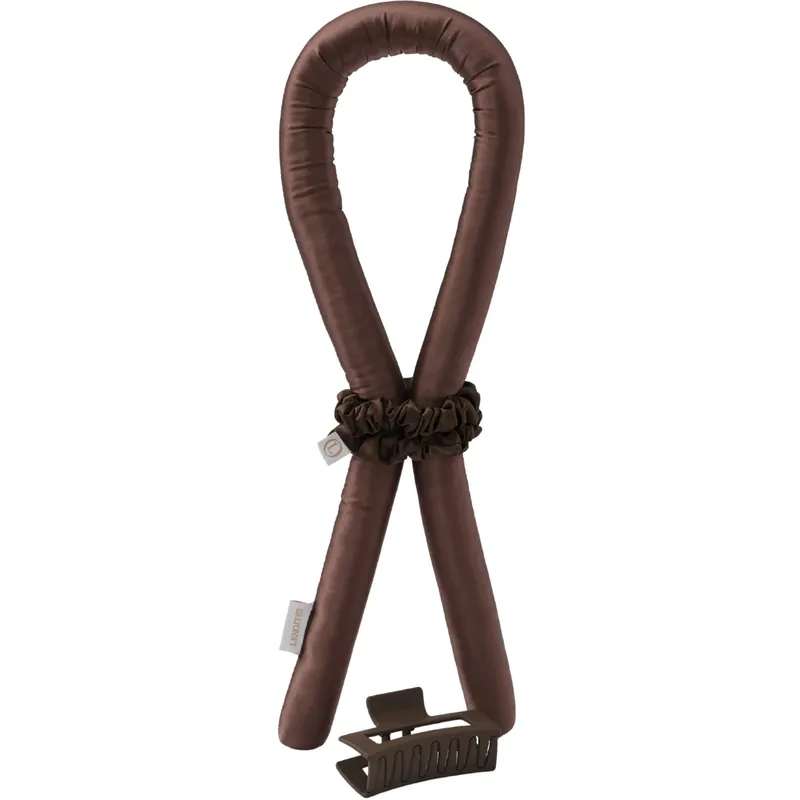 LenoitesHeatless Curls in Mulberry Silk SmallBrown 1 pcs Edullinen