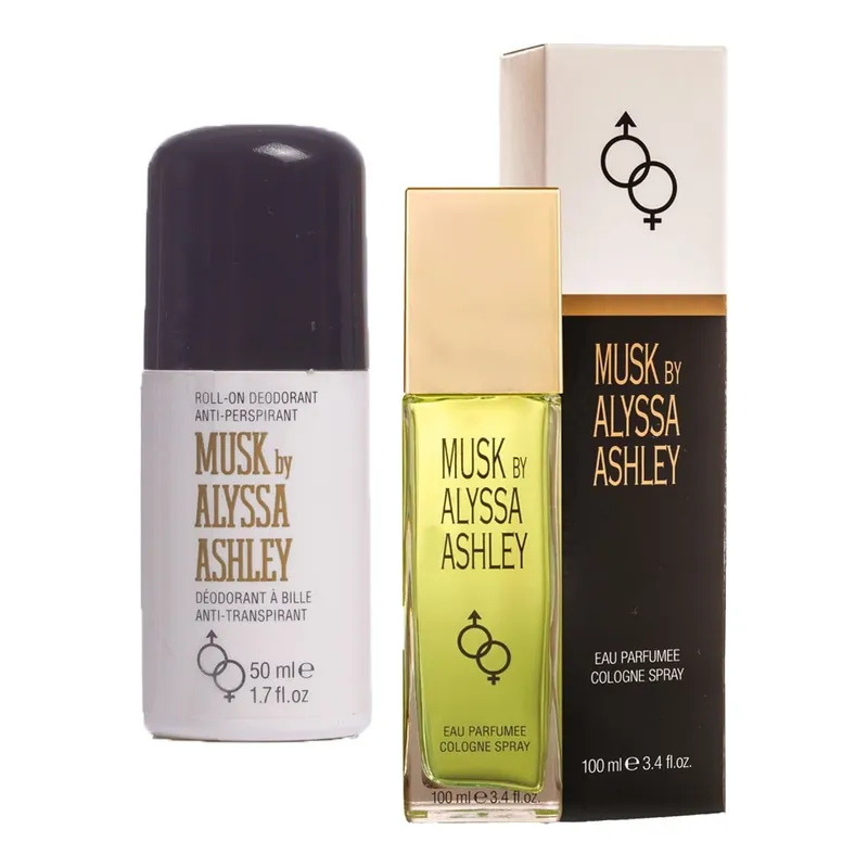 Uusi Malli Alyssa AshleyMusk SetEdP 100 ml & Roll-On Deodorant