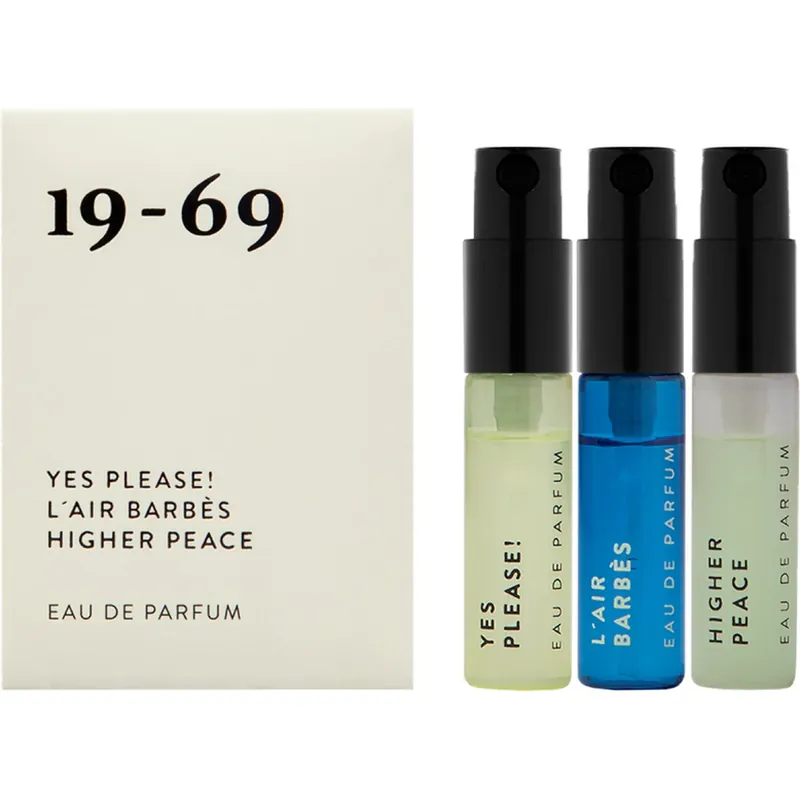 19-69The Collection Two Eau De Parfum (3 References)Higher Peace, L‘Air Barbès, Yes Please! 3 x 2,5 ml Ajankohtainen