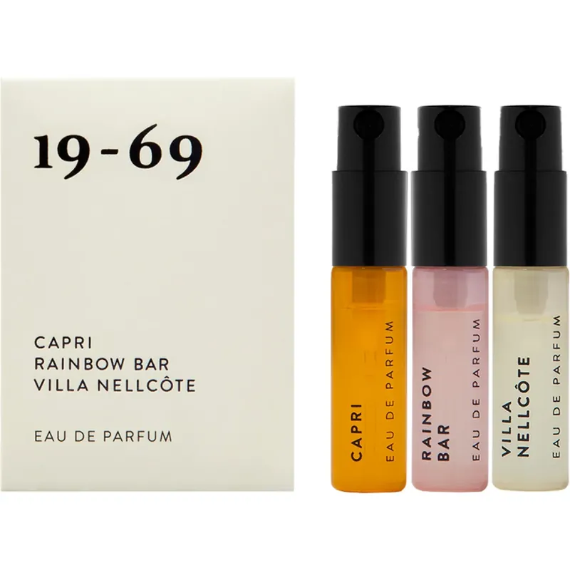 19-69The Collection Two Eau De Parfum (3 References)Capri, Villa Nellcôte, Rainbow Bar 3 x 2,5 ml Älä Missaa