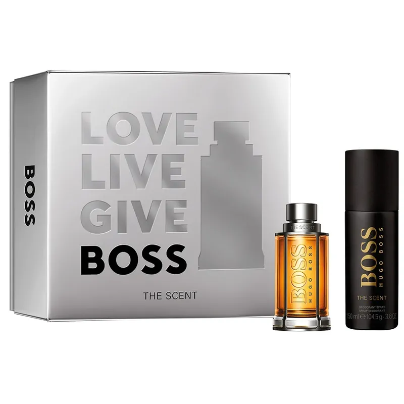 Osta Tänään Hugo BossThe Scent Gift SetEdT 50 ml, Deo Spray 150 ml