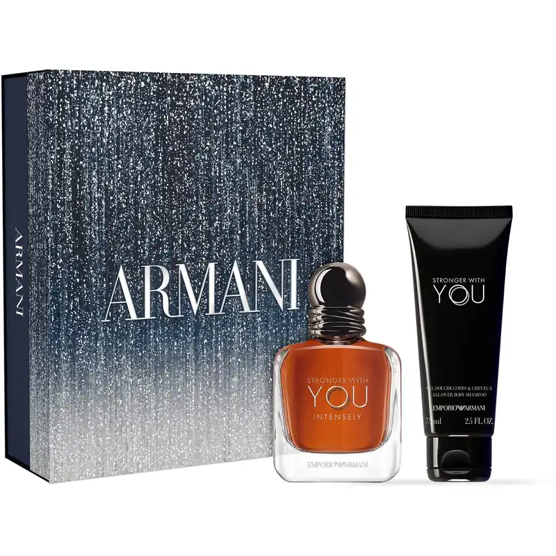ArmaniStronger With You Intensely Gift SetEdP 50ml + Shower Gel 75 ml 1 pcs Viimeinen Mahdollisuus