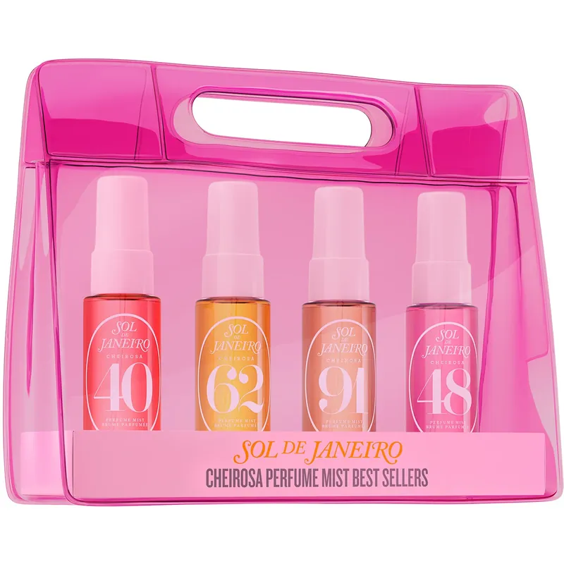 Sol de JaneiroIpanema Sunset Cheirosa Perfume Mist Kit4x 30 ml 4 pcs Vain Rajoitetun Ajan