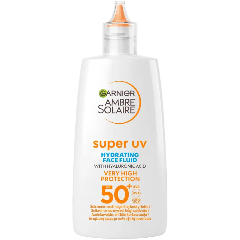 Pikatoimitus GarnierAmbre Solaire Sensitive Advanced FaceSuper UV Fluid SPF50+ 40 ml