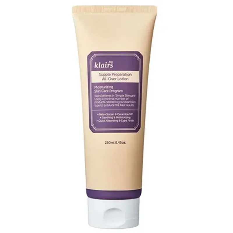 Suosittu KlairsSupple Preparation All-Over Lotion 250 ml